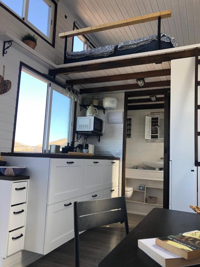 Tinyhouse Luna With Ac, Bbq And Beautiful View La Vegueta Luaran gambar