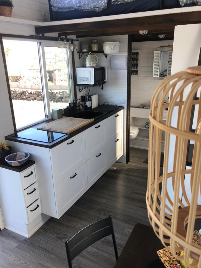 Tinyhouse Luna With Ac, Bbq And Beautiful View La Vegueta Luaran gambar