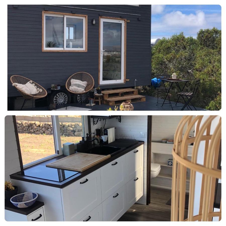 Tinyhouse Luna With Ac, Bbq And Beautiful View La Vegueta Luaran gambar
